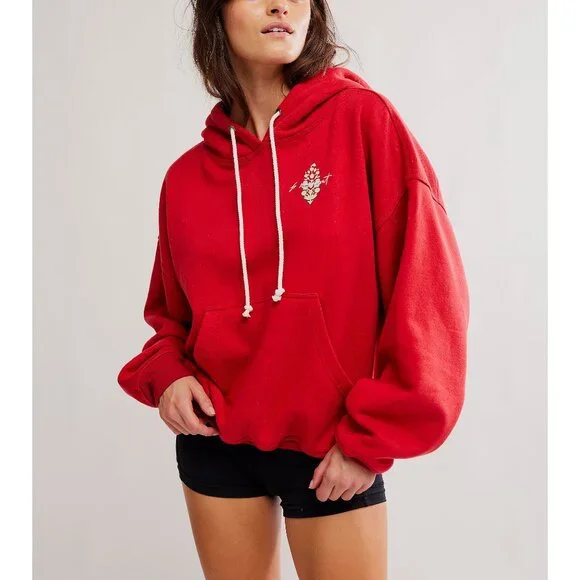 FP MOVEMENT Final Call Logo Hoodie / Cranberry Logo Combo - Picture 4 of 9